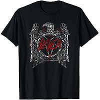 Amazon.com: Slayer – Est 1981 Black and Red T-Shirt : Clothing